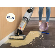 BISSELL 4157 CrossWave Edge Corded Multi-Surface Hard Floor Cleaner Wet Dry Vacuum with ZeroGap Technology, Tangle-Free Brush, Pet Multi-Surface Formula, Two-Tank System, Self Clean-Out Cycle, 25 ft Cord