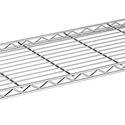 Supreme Shelving Collection 36 in. x 72 in. Supreme 5-Tier Shelving in Chrome