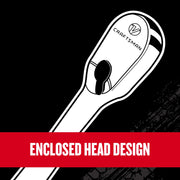 Craftsman V-Series 1/2 in Drive Comfort Grip Flex Head Ratchet, 96-Tooth, 180 Degree Articulating, CMMT86335V