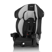Evenflo Chase Plus 2-in-1 Booster Car Seat, Convertible 5-Point Harness to High-Back Booster, Geneva Pink