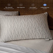 Coop Original Adjustable Pillow with Cool Side Pillowcase, White