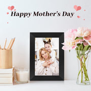 AEEZO DP800-BK Digital Picture Frame WIFI Smart 8 Inch IPS HD Touch Screen with 16GB Storage, Auto-Rotate