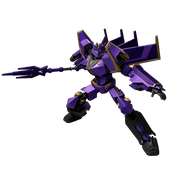 Blokees Transformers Classic Class Megatronus Prime Action Figure, 12.5cm, Purple, 20-Point Articulation, Dual LED Lighting, 107-Piece Model Kit, 71186