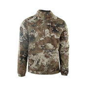TrueTimber TrueSuede High-Pile LateRun Half-Zip Men's Hunting Pullover, Strata Camouflage, 3XL, 81113684