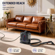 WHALL ULTRA Carpet Cleaner Machine, Portable Spot Cleaning with 17kPa Suction, Dual Tank System, 51oz Clean Water Capacity, 41oz Dirty Water Capacity, 5.9 ft Hose, 13.1 ft Cord