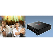Pioneer GM-E190X2 2-Channel Bridgeable Amplifier 500W Max Power Class AB Variable LPF & HPF Easy Installation
