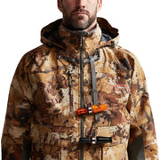 SITKA 600173-WL GORE OPTIFADE Concealment Waterfowl Marsh Delta Pro Wading Jacket for Men - L