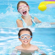 allneedsforswimming Kids Swim Goggles with Durable PC Glass Lenses Purple