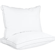 Raincol Bed Pillows for Sleeping 2 Pack Down Alternative Pillows, Standard - Luxurious Design