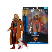 McFarlane Toys DC Multiverse Supergirl and Krypto 7 Inch Gold Label Action Figure Theatrical Edition TM17834