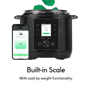 CHEF iQ Multi-Function Smart Cooker w/ 10 Functions and Built-in Scale, Black