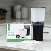 Toddy Cold Brew Coffee Paper Filter Bags, Single-Use, Compatible with Essential Brewer, White, 20 Pack, THMPFF20