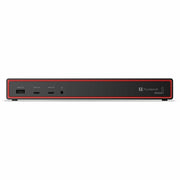 Lenovo ThinkPad Thunderbolt 5 Smart Dock 7500, 180W Power Delivery, 4 Display Support, 5 USB Ports, Eclipse Black