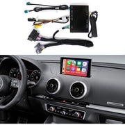 Road Top Wireless Apple Carplay Android Auto Retrofit Kit for Audi A3 2013-2018 with Mirror Link, Reverse Camera Support, CP-ZL-AUDI-B9U