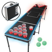 MinnArk Mas-Tpong 27-Inch Portable LED Pong Table Party Game Set