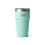 YETI Rambler 20 oz Stackable Insulated Tumbler, Stainless Steel, Vacuum Insulated, MagSlider Lid, Seafoam