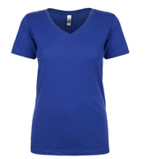 Next Level 1540 Women's Ideal V-Neck Tee - Royal - M