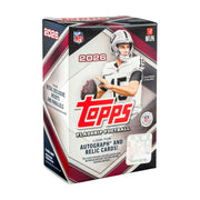 Topps 2026 Flagship Football Trading Cards Value Box, 6 Packs, 12 Cards Per Pack, Autograph and Relic Cards