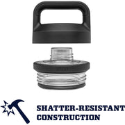 YETI Rambler Bottle with Chug Cap - 64 oz. - Navy - 18/8 Stainless Steel