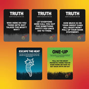 Wilder Games WILD-772-06-US Hot Ones Truth Or Dab The Game
