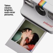 Polaroid Go Instant Camera Gen 2, Compact Portable Design, USB-C Rechargeable, Selfie Mirror, Double Exposure, Self-Timer, White, Includes 16 Instant Photos