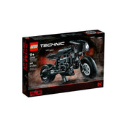 Lego 6425773 Technic The Batman Motorcycle Model Toy, Black