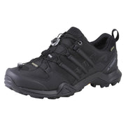 adidas Outdoor Terrex Swift R2 GTX Hiking Shoes for Men - Black/Black/Black - 8.5 M