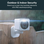 Wyze Cam OG Bullet Camera, Indoor/Outdoor, 1080p HD with Color Night Vision, Built-in Spotlight, Two-Way Audio, IP65 Weatherproof, Cam Plus Subscription WYZECGSCP3