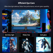 Z-Edge UG27S 27 Inch Curved Gaming Monitor, FHD 1080P, 300Hz Refresh Rate, 1ms Response Time, AMD FreeSync, HDR, Black