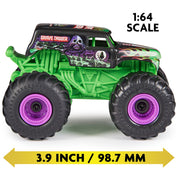 Monster Jam 89194258 1:64 Grave Digger Remote Control Monster Truck Vehicle, for Ages 4 and up