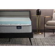 Serta Sertapedic ThermaGel Cooling Memory Foam Mattress Topper, 3in, Queen