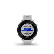 Garmin CE010-02562-01 Forerunner 55 GPS Running Smartwatch and Fitness Tracking - White