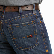 Ariat Flame-Resistant M4 Relaxed Basic Boot-Cut Jeans for Men - Shale - 35x34