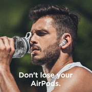 Elago AirPods Pro Ear Hooks, Compatible with AirPods 1 2 3 4 and AirPods Pro 1 2 3, White, Ergonomic Anti-Slip Design