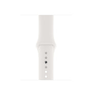 Apple Watch Gen 5 Series 5 Cell 40mm Silver Aluminum - White Sport Band MWX12X/A