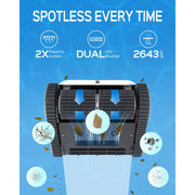 Wybot Wybot-WY3312-WM Robotic Pool Cleaner Cordless Vacuum with Wall Climbing