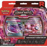The Pokmon Company International Team Rockets Mewtwo ex League Battle Deck, 60-Card Collectible Card Game Set with Dice, Deck Box, Strategy Sheet, Code Card, 10-10122-101