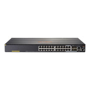 HPE Aruba 2930M 24-Port Gigabit PoE+ Managed Network Switch, 1 Slot, Layer 3, Rack-Mountable, JL320A