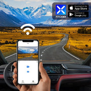 FITCAMX Dash Cam, 4K Front and 1080P Rear, OEM Integrated Design, WiFi, 128GB Card, Compatible with 2025-2026 Toyota Camry