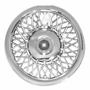 Coast to Coast International Wheel Cover Set, Universal 15 Inch Chrome Plated Lace Spoke Design, Set of 4, IWC1215