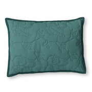 Mainstays Kids Reversible Dino Stitch Quilt Set, Twin, 2 Pieces, Green