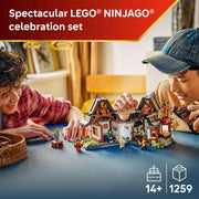 LEGO Ninjago Four Weapons Blacksmith 15th Anniversary Building Set, 1259 Pieces, Includes 6 Minifigures, Ages 14+, 6581068
