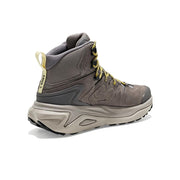Hoka Kaha 3 GTX Mid Hiking Boot, GORE-TEX Waterproof, Dual-Density Sugarcane EVA Midsole, Vibram Megagrip Outsole, Gravel/Cement, Size 10.5