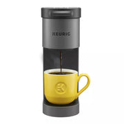 Keurig 90116759 K-Mini Go Multicup Reservoir Single-Serve K-Cup Pod Coffee Maker W/Strong Brew Button, Gray