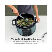 Ninja HyperHeat 8-in-1 Pressure Cooker, 6.5 Qt, 1200W, SimpliServe Pot, Sage Leaf, PC200