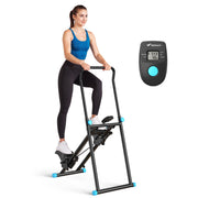 MERACH 2438B1 Stair Stepper for Home Compact Foldable Vertical Climber - Full-Body Workout Stepper