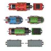Thomas & Friends JGV01 Multipack by Fisher-Price, 6 Toy Train Engines & 2 Cargo Cars