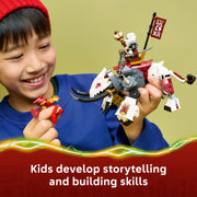 LEGO Ninjago Zilvar and Grimtak Dragon Beast Building Kit, 232 Pieces, Ages 7+, 6585684