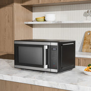Hamilton Beach HB8436193153-07 1.1 cu ft Countertop Microwave Oven, Black and Stainless Steel
