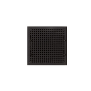 Signature Hardware HV-1015-1212-CI Mission Cast Iron Floor Register - Black 12